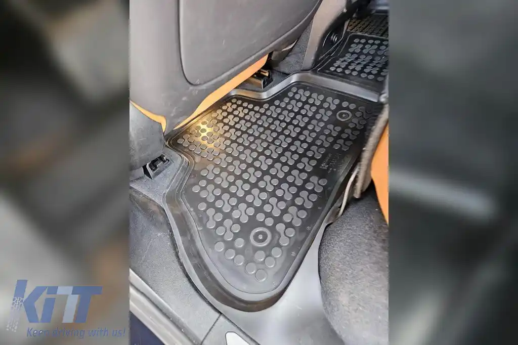 Mochete din cauciuc specifice, potrivite pentru BMW X5 G05 după 2018, set de 3 piese, culoare neagră-image-6214300