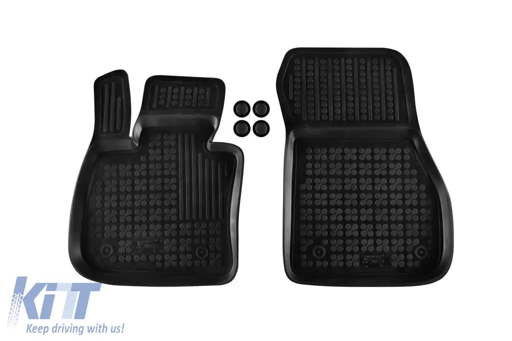 Mochete din cauciuc specifice, potrivite pentru BMW X2 U10 după 2023, set de 4 piese, culoare neagră-image-6214356