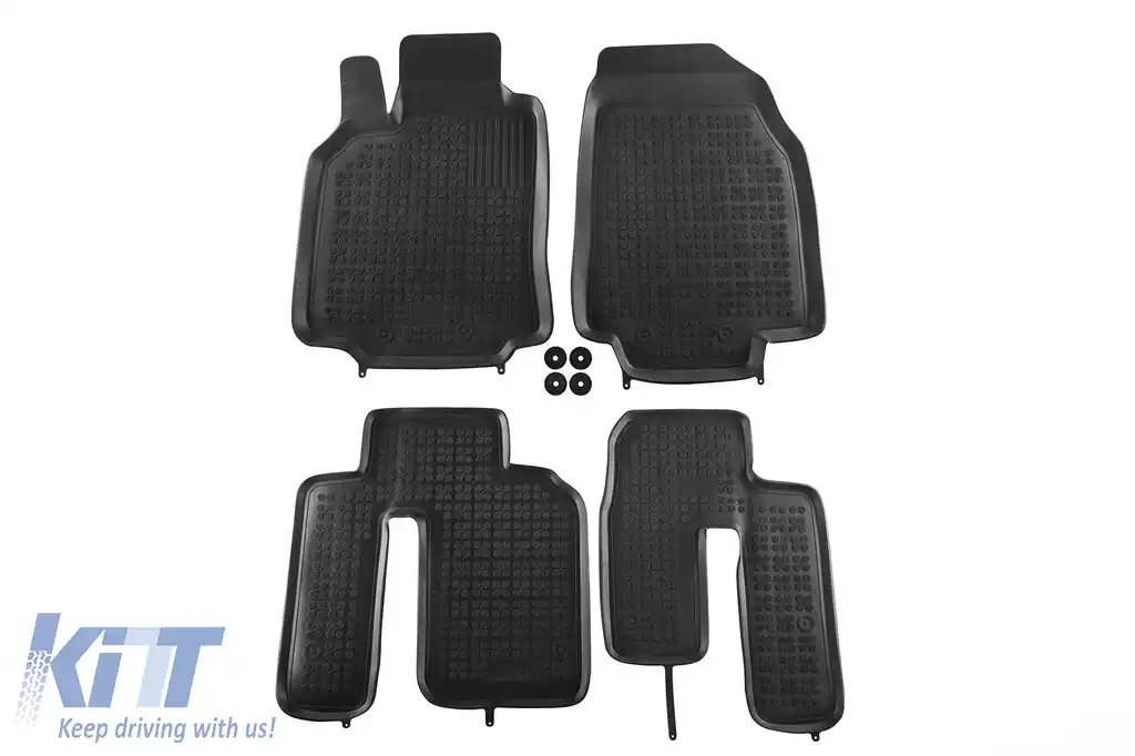 image-51-Mochete din cauciuc specifice, potrivite pentru Mazda CX-9 2007-2015, set de 4 piese, culoare neagră