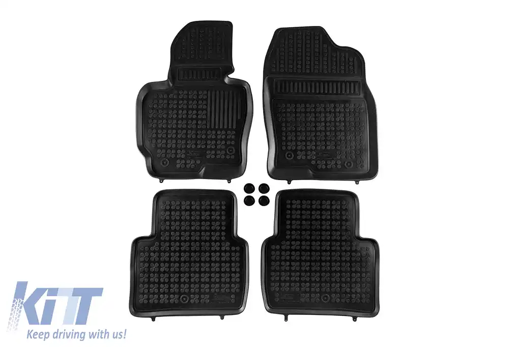 Mochete din cauciuc specifice, potrivite pentru Mazda CX-5 2012-2017, set de 4 piese, culoare neagră