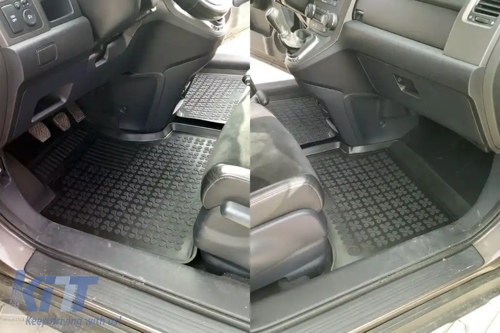 Mochete din cauciuc specifice, potrivite pentru Honda CR-V 2007-2012, set de 3 piese, culoare neagră-image-6214495