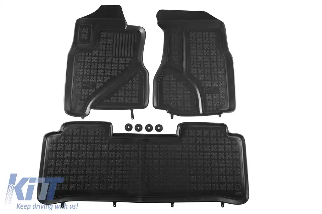 Mochete din cauciuc specifice, potrivite pentru Honda CR-V 2002-2006, set de 3 piese, culoare neagră