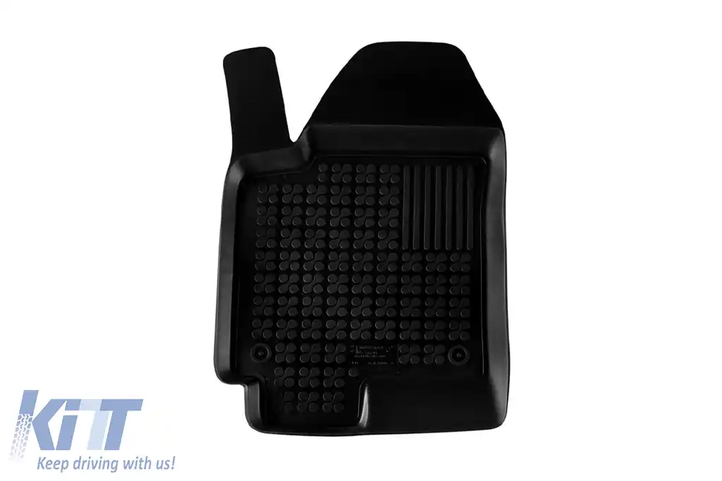 Mochete din cauciuc specifice, potrivite pentru Kia Cerato, 2004-2008, set de 4 piese, culoare neagră-image-6214671