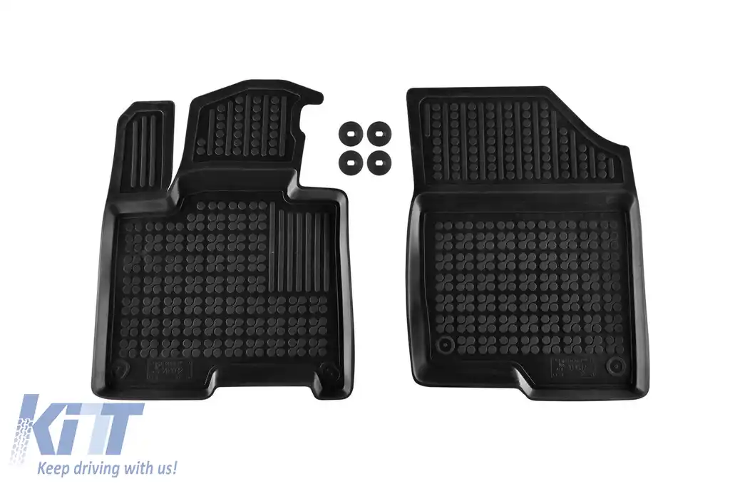 Mochete din cauciuc specifice, potrivite pentru Kia Sportage PHeV după 2021, set de 4 piese, culoare neagră-image-6214823