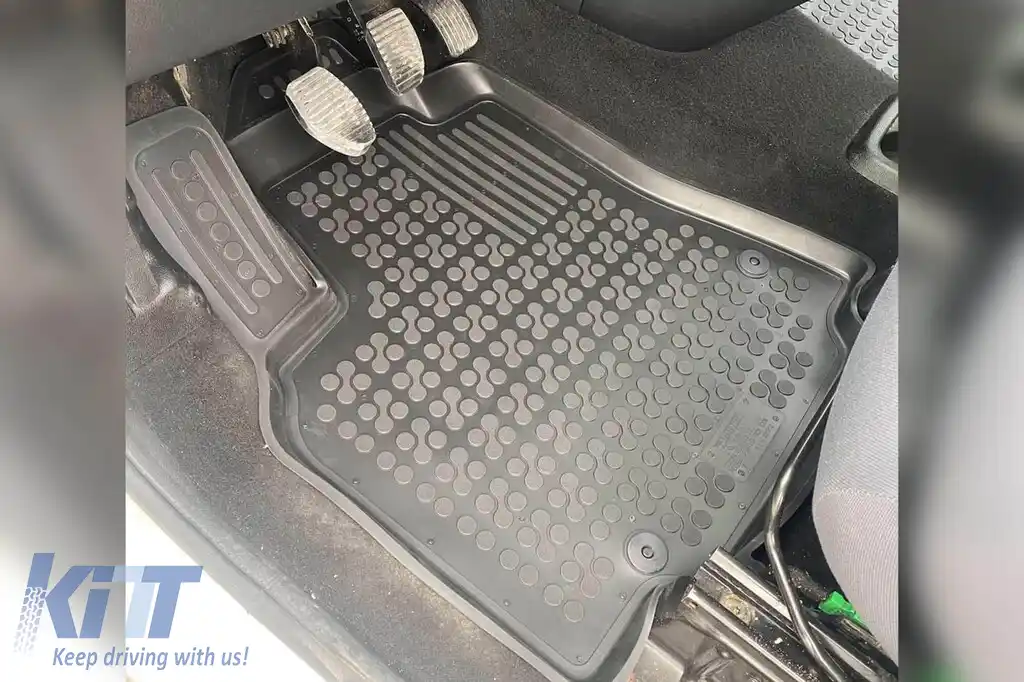 Mochete din cauciuc specifice, potrivite pentru Citroen Berlingo, Peugeot Partner 2008-2018, set de 3 piese, culoare neagră-image-6214881