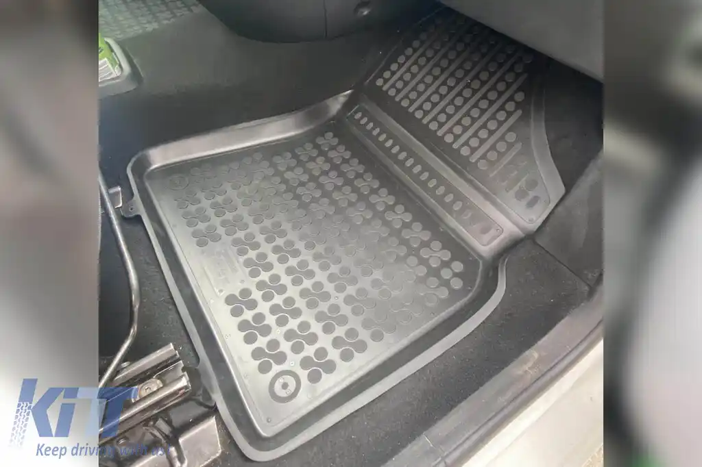 Mochete din cauciuc specifice, potrivite pentru Citroen Berlingo, Peugeot Partner 2008-2018, set de 3 piese, culoare neagră-image-6214882