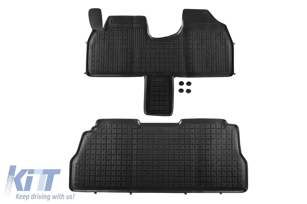 Mochete din cauciuc specifice, potrivite pentru Peugeot 806, Citroen Evasion, Fiat Ulysse, Lancia Zeta 1994-2002, set de 2 piese, culoare neagră