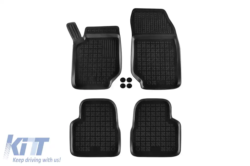 image-59-Mochete din cauciuc specifice, potrivite pentru Citroen C4 după 2020, set de 4 piese, culoare neagră