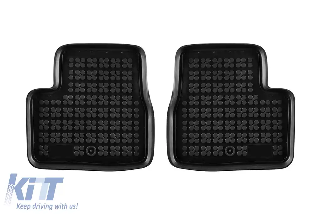 Mochete din cauciuc specifice, potrivite pentru Peugeot 208, 208 GTI, 2008 2012-2019, set de 4 piese, culoare neagră-image-6215001