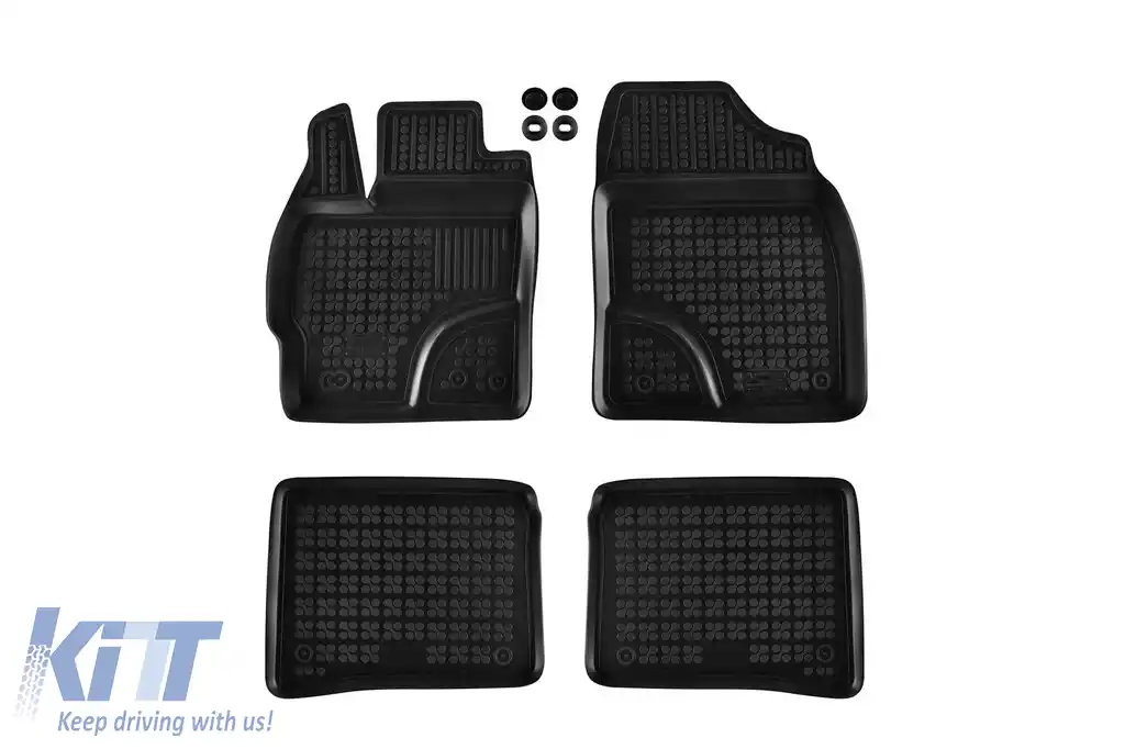 Mochete din cauciuc specifice, potrivite pentru Toyota Prius 2009-2015, set de 4 piese, culoare neagră