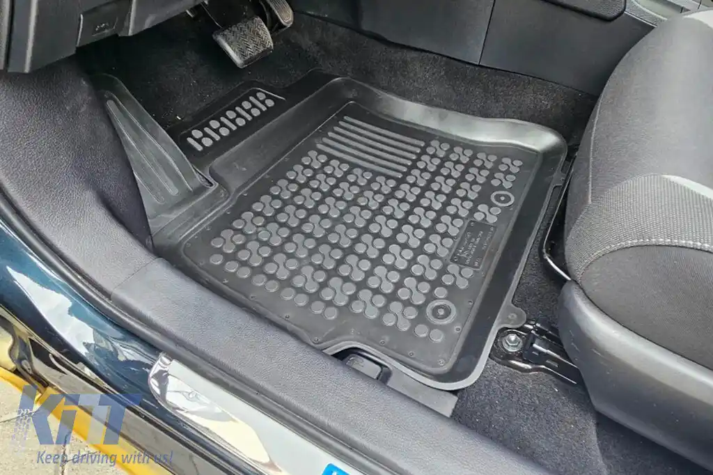 Mochete din cauciuc specifice, potrivite pentru Toyota Auris, Auris Hybrid 2012-2018, set de 3 piese, culoare neagră-image-6215171