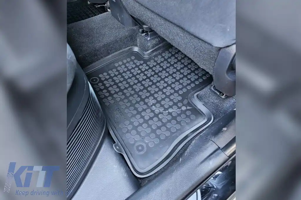 Mochete din cauciuc specifice, potrivite pentru Toyota Rav4, Rav4 Hybrid după 2018 cu transmisie automată, set de 4 piese, culoare neagră-image-6215248