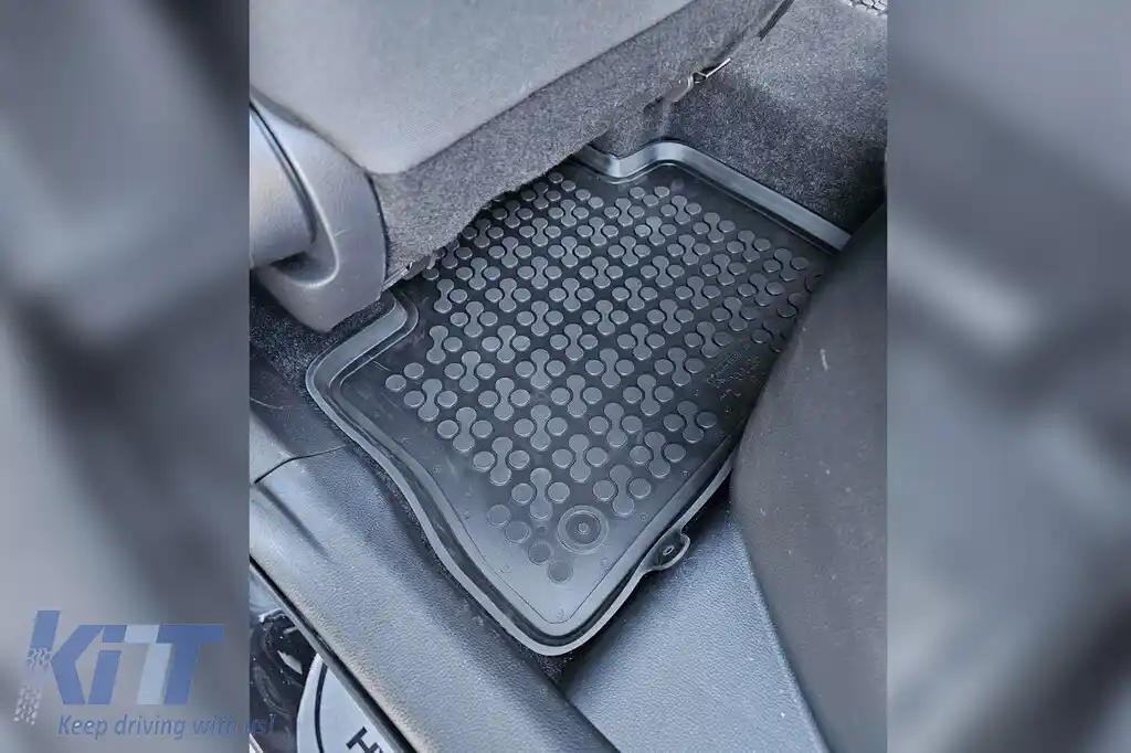 Mochete din cauciuc specifice, potrivite pentru Toyota Rav4, Rav4 Hybrid după 2018 cu transmisie automată, set de 4 piese, culoare neagră-image-6215249