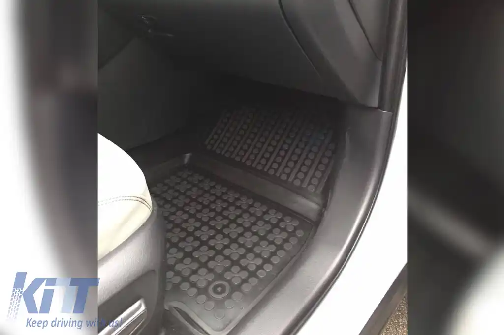 Mochete din cauciuc specifice, potrivite pentru Toyota Rav4, Rav4 Hybrid după 2018 cu transmisie automată, set de 4 piese, culoare neagră-image-6215251