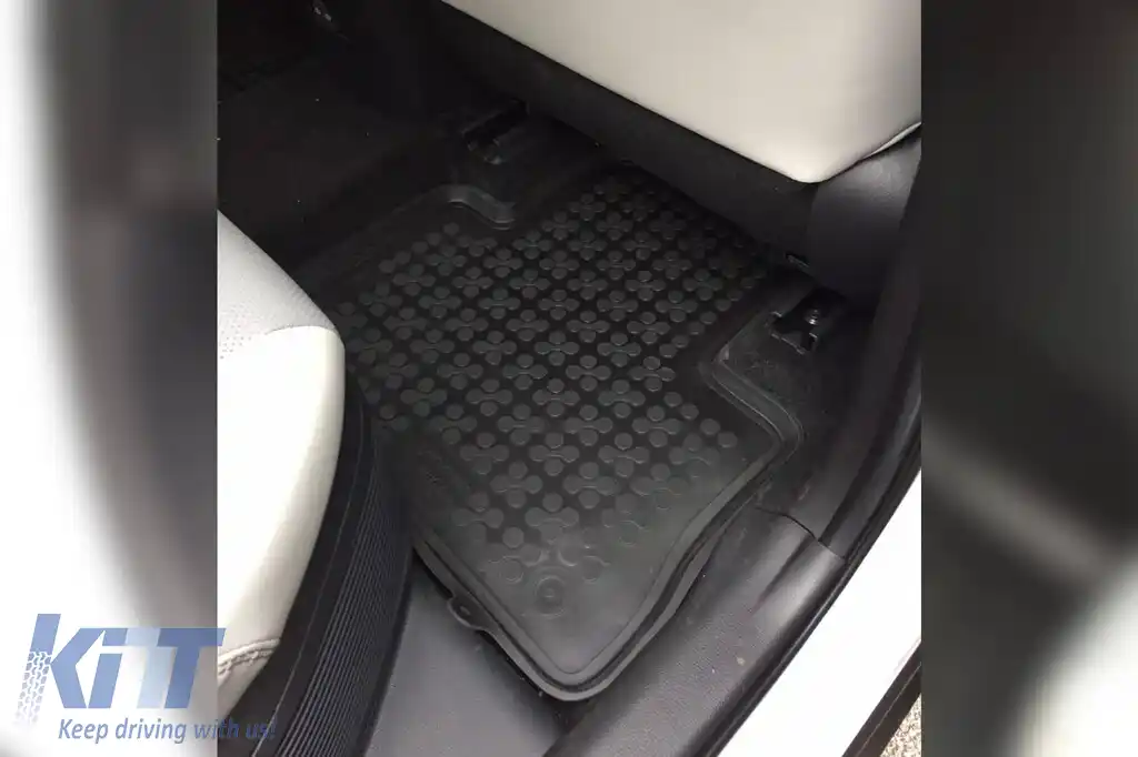 Mochete din cauciuc specifice, potrivite pentru Toyota Rav4, Rav4 Hybrid după 2018 cu transmisie automată, set de 4 piese, culoare neagră-image-6215253