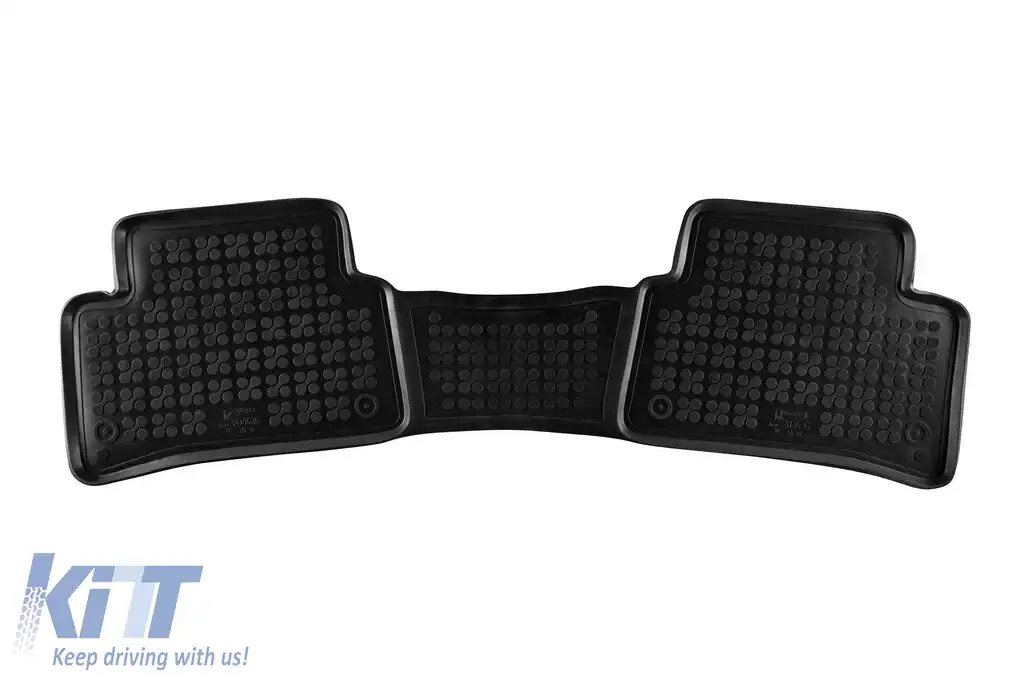 Mochete din cauciuc specifice, potrivite pentru Toyota Corolla hatchback, Hybrid după 2018, set de 3 piese, culoare neagră-image-6215256