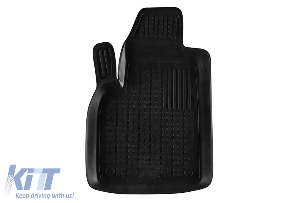 Mochete din cauciuc specifice, potrivite pentru Fiat 500 după 2007, set de 4 piese, culoare neagră-image-6215387