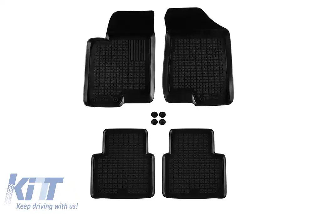 Mochete din cauciuc specifice, potrivite pentru Hyundai Sonata 2004-2009, set de 4 piese, culoare neagră