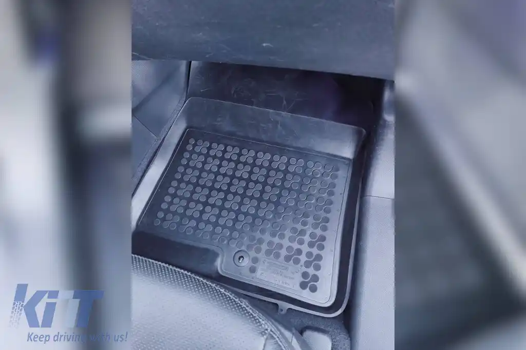 Mochete din cauciuc specifice, potrivite pentru Hyundai Santa Fe 2012-2018, set de 4 piese, culoare neagră-image-6215538