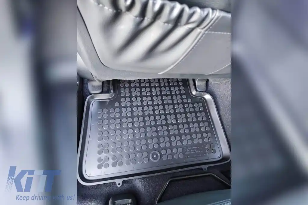 Mochete din cauciuc specifice, potrivite pentru Hyundai Santa Fe 2012-2018, set de 4 piese, culoare neagră-image-6215540