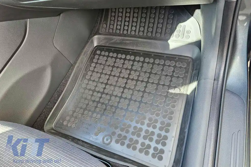 Mochete din cauciuc specifice, potrivite pentru Hyundai i30 hatchback, Fastback 2016-2020, după 2020, Kia Ceed, Proceed, Xceed după 2018, set de 3 piese, culoare neagră-image-6215562