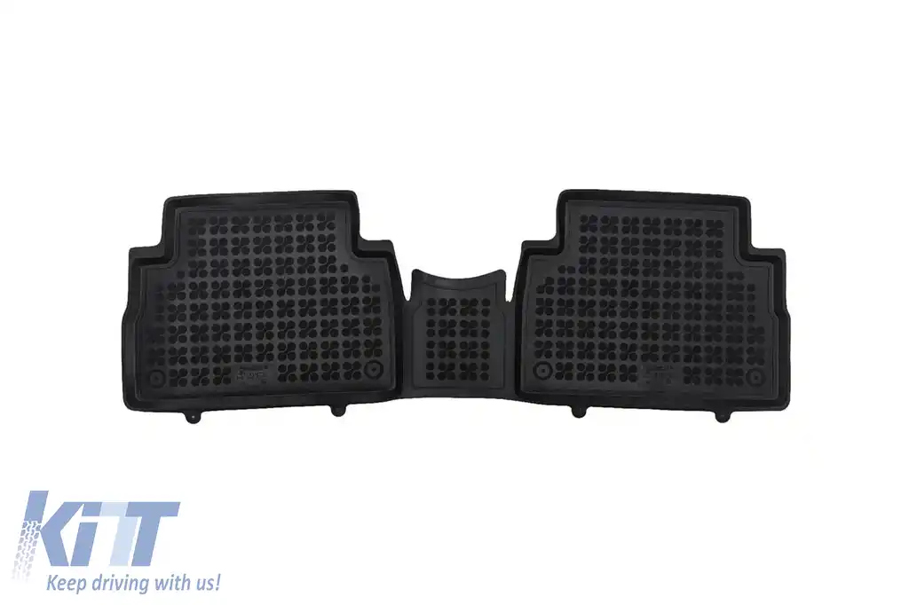 Mochete din cauciuc specifice, potrivite pentru Hyundai Santa Fe Hybrid 4x4 după 2020, 7 locuri, set de 4 piese, culoare neagră-image-6215632