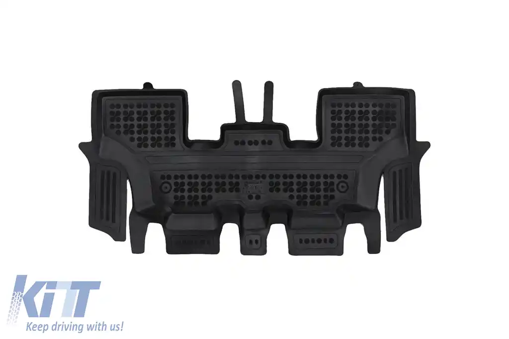 Mochete din cauciuc specifice, potrivite pentru Hyundai Santa Fe Hybrid 4x4 după 2020, 7 locuri, set de 4 piese, culoare neagră-image-6215633