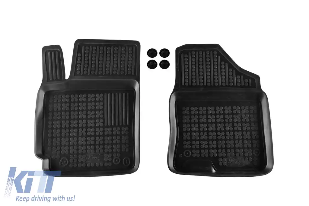 Mochete din cauciuc specifice, potrivite pentru Hyundai Kona după 2023, set de 4 piese, culoare neagră-image-6215646