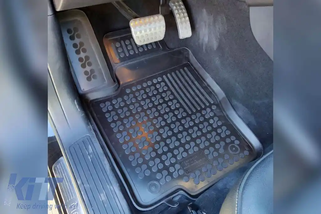 Mochete din cauciuc specifice, potrivite pentru Mercedes ML W166 2011-2015, GL X166 2012-2015, GLE W166, GLE coupe C295 2015-2019, set de 4 piese, culoare neagră-image-6215756