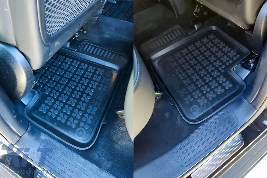 Mochete din cauciuc specifice, potrivite pentru Mercedes ML W166 2011-2015, GL X166 2012-2015, GLE W166, GLE coupe C295 2015-2019, set de 4 piese, culoare neagră-image-6215758