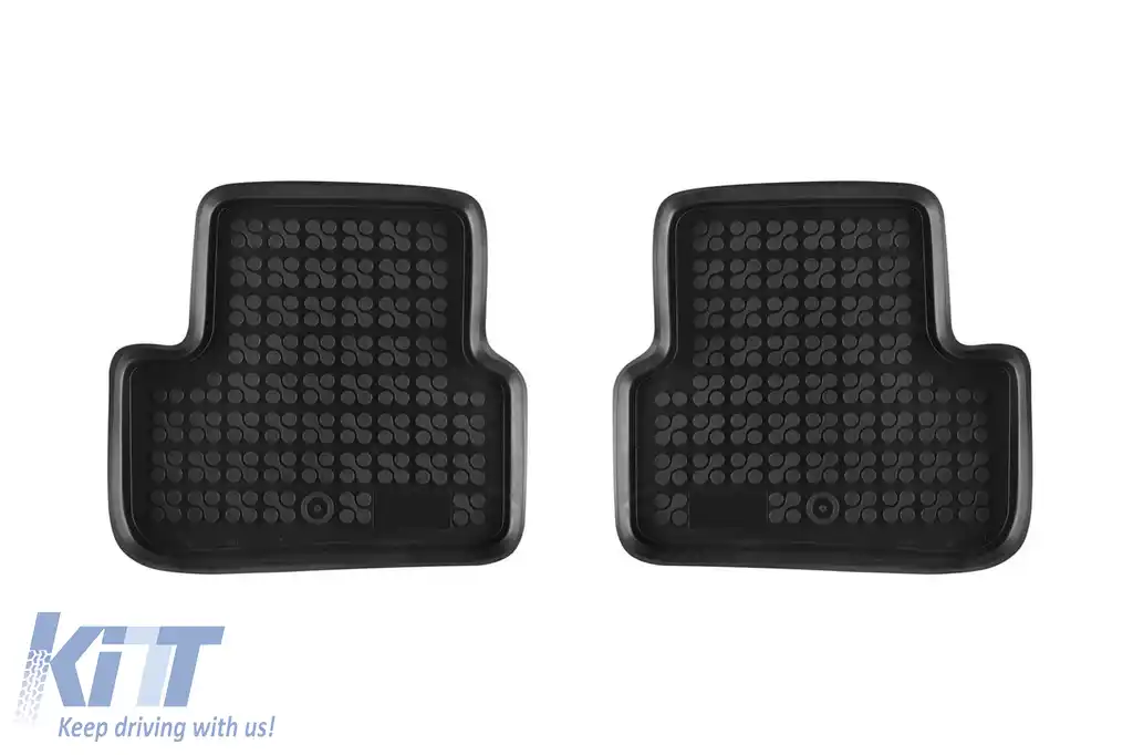 Mochete din cauciuc specifice, potrivite pentru Mercedes A class W176, GLA 2012-2019, set de 4 piese, culoare neagră-image-6215778