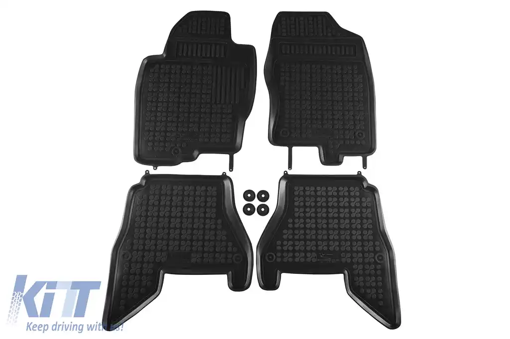 image-50-Mochete din cauciuc specifice, potrivite pentru Nissan Pathfinder 2008-2012, set de 4 piese, culoare neagră