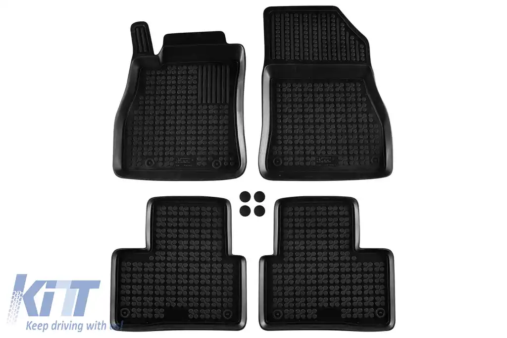 image-60-Mochete din cauciuc specifice, potrivite pentru Nissan Juke 2010-2019, set de 4 piese, culoare neagră