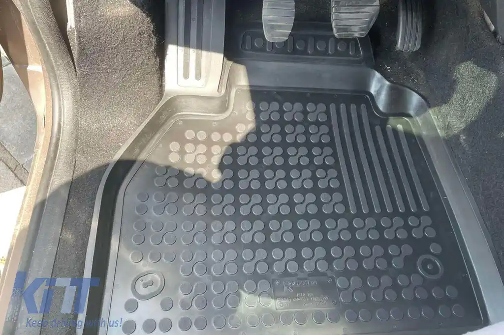 Mochete din cauciuc specifice, potrivite pentru Renault Kangoo 2008-2021, set de 3 piese, culoare neagră-image-6216050