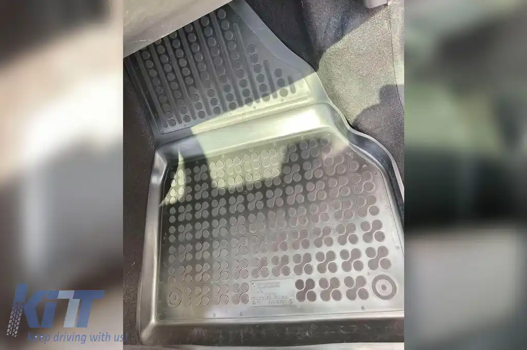 Mochete din cauciuc specifice, potrivite pentru Renault Kangoo 2008-2021, set de 3 piese, culoare neagră-image-6216051