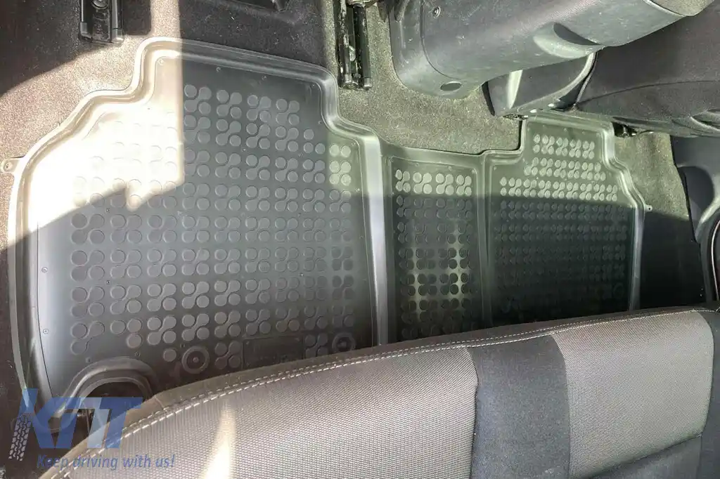 Mochete din cauciuc specifice, potrivite pentru Renault Kangoo 2008-2021, set de 3 piese, culoare neagră-image-6216052