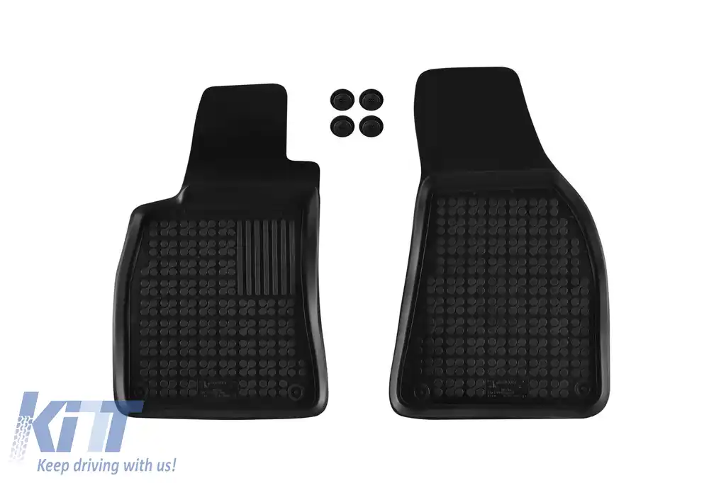 Mochete din cauciuc specifice, potrivite pentru Seat Exeo 2008-2013, set de 4 piese, culoare neagră-image-6216180