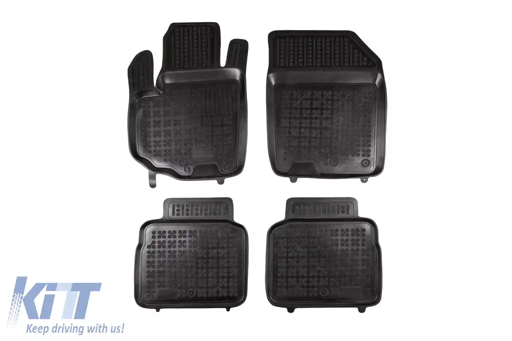 Mochete din cauciuc specifice, potrivite pentru Suzuki SX4 S-Cross după 2013, set de 4 piese, culoare neagră