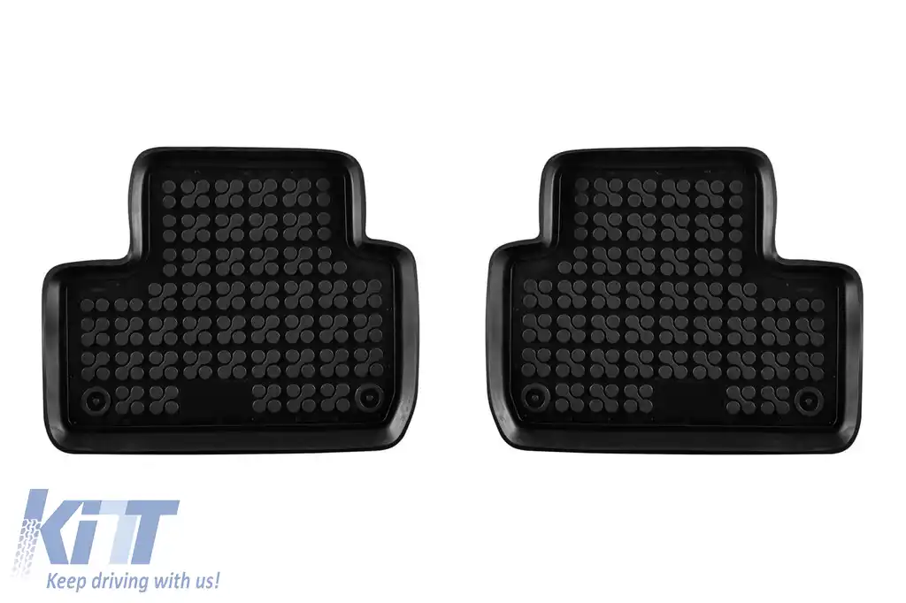 Mochete din cauciuc specifice, potrivite pentru Citroen C4 Aircross 2012-2017, Mitsubishi ASX 2010-2019, ASX după 2019, set de 4 piese, culoare neagră-image-6216344