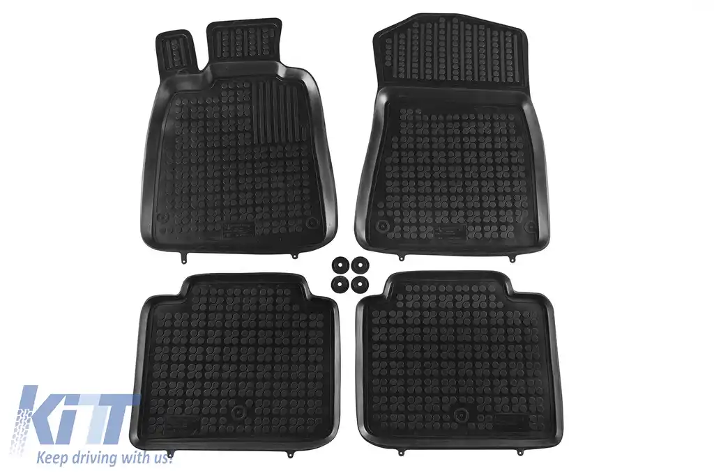 Mochete din cauciuc specifice, potrivite pentru Lexus GS 2005-2013, set de 4 piese, culoare neagră