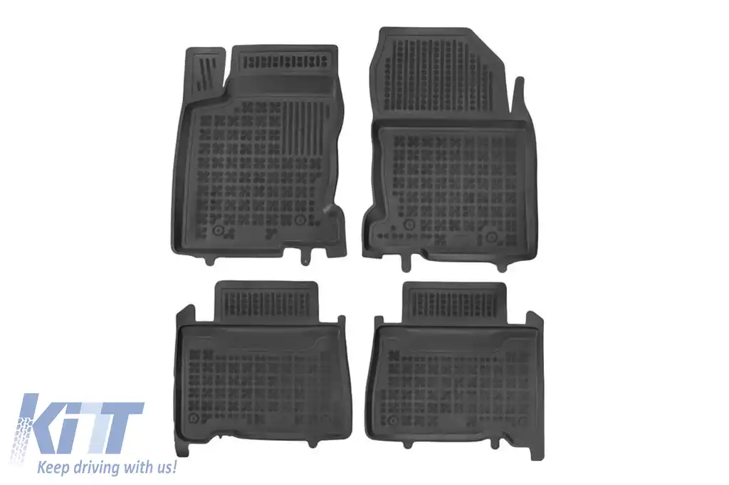 Mochete din cauciuc specifice, potrivite pentru Lexus NX 2014-2021, set de 4 piese, culoare neagră