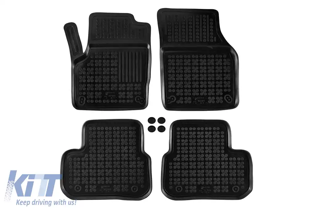 Mochete din cauciuc specifice, potrivite pentru Land Rover Discovery Sport după 2015, set de 4 piese, culoare neagră