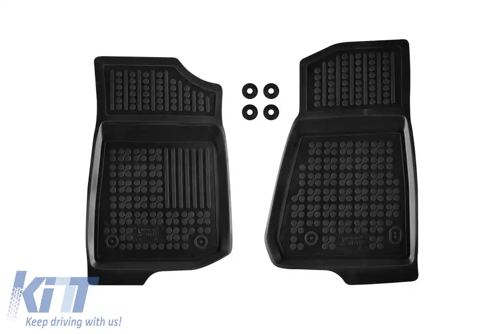 Mochete din cauciuc specifice, potrivite pentru Jeep Gladiator după 2021 4x4 AWD, versiune cu sistem audio Alpine, set de 4 piese, culoare neagră-image-6216626