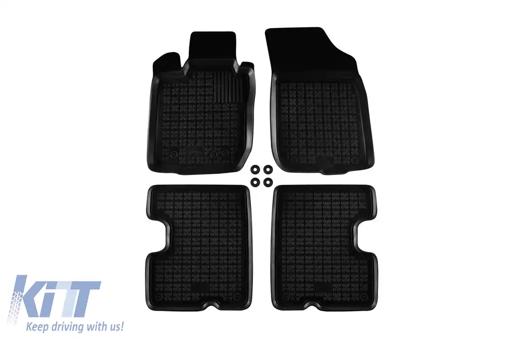 image-13-Mochete din cauciuc specifice, potrivite pentru Dacia Duster 2010-2013, Logan sedan 2004-2013, set de 4 piese, culoare neagră