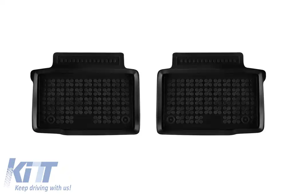 Mochete din cauciuc specifice, potrivite pentru Dacia Duster Hybrid, LPG după 2024, set de 4 piese, culoare neagră-image-6216738