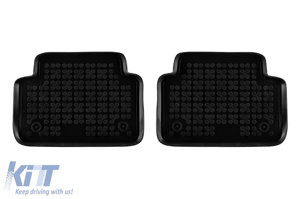 Mochete din cauciuc specifice, potrivite pentru Jaguar E-Pace după 2017, set de 4 piese, culoare neagră-image-6216837