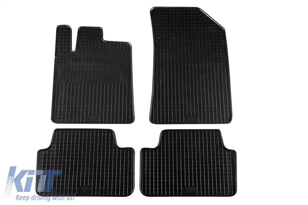 image-62-Mochete din cauciuc specifice, potrivite pentru Peugeot 407 2004-2011, set de 4 piese, culoare neagră