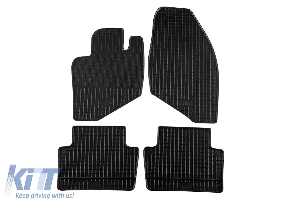 Mochete din cauciuc specifice, potrivite pentru Volvo S80, S60, V70 2000-2007, set de 4 piese, culoare neagră
