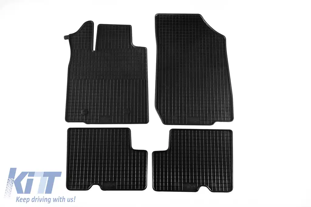 image-73-Mochete din cauciuc specifice, potrivite pentru Dacia Duster 4x2 2010-2017, Duster după 2018, set de 4 piese, culoare neagră