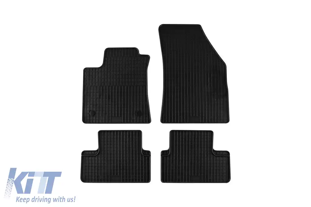 image-0-Mochete din cauciuc specifice, potrivite pentru Renault Megane hatchback, wagon 2015-2022, set de 4 piese, culoare neagră